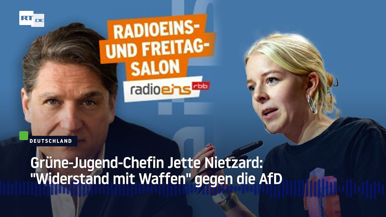 Grüne-Jugend-Chefin Jette Nietzard: "Widerstand mit Waffen" gegen die AfD