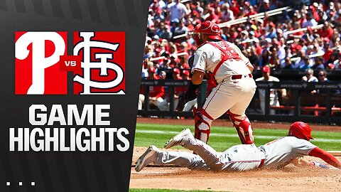 Phillies vs. Cardinals Game Highlights (4/12/25) | MLB Highlights