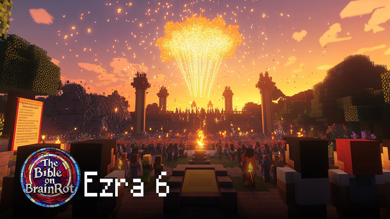 📜 Ezra 6 – “Victory in the Archives” | The Bible on BrainRot