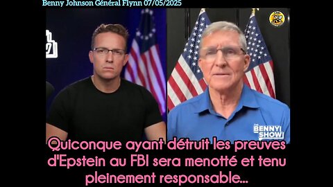 quiconque ayant détruit les preuves d'Epstein au FBI sera menotté et tenu pleinement responsable.