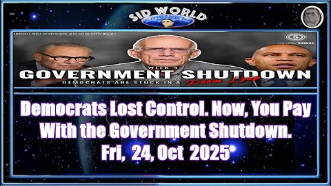 Democrats Lost Control. Now, You Pay With the Government Shutdown.