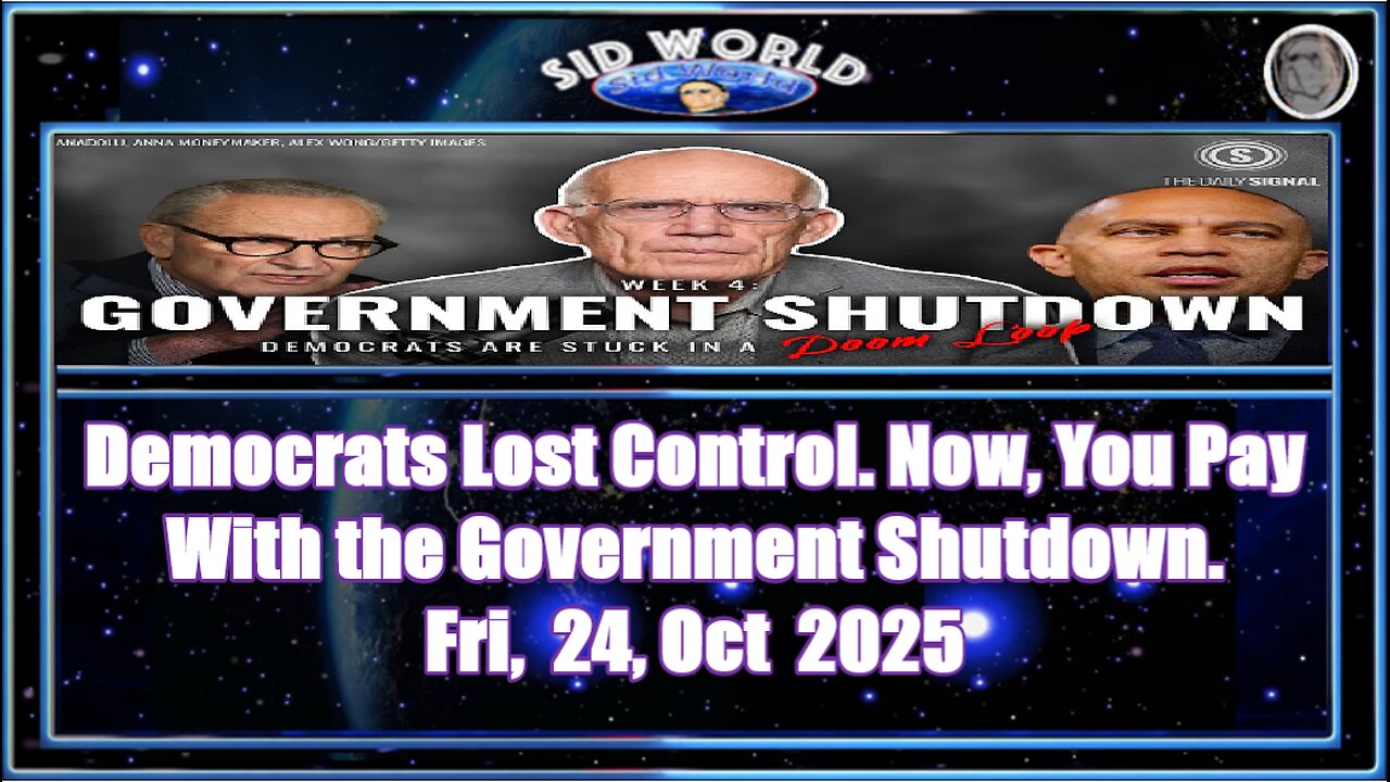 Democrats Lost Control. Now, You Pay With the Government Shutdown.