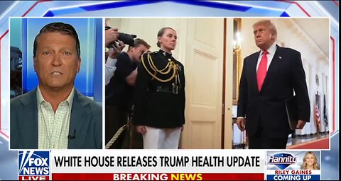WHITE HOUSE RELEASES TRUMP HEALTH UPDATE