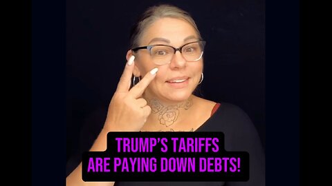 Trump’s Tariffs Are Paying Down Debts! 🙌 #signlanguage #talk #asl #knowledge