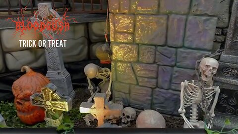 BLOODGUSH: Trick or Treat 🎃 (Haunted House Visualizer) 2025