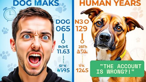 Your dog is 2 years old and could already be your uncle?! Understand this crazy math!