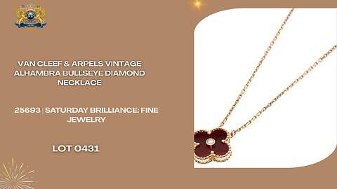 VAN CLEEF DIAMOND NECKLACE