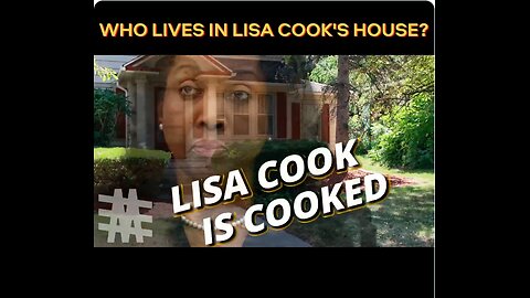 We have video proof that Lisa Cook’s declared “PRIMARY RESIDENCE” is being RENTED out to tenants