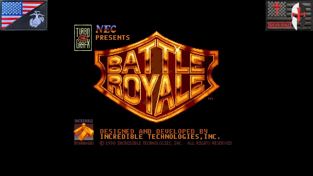 Battle Royale (TurboGrafx-16 - Attract Mode) [NA Only]