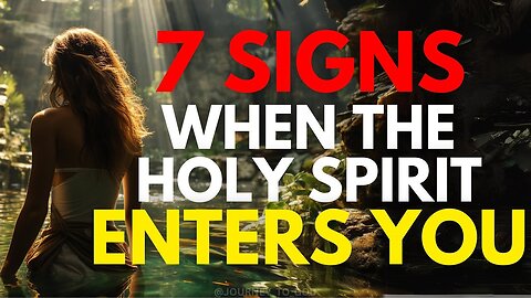 "7 Incredible Indications of the Holy Spirit's Presence Within You (Must See)"