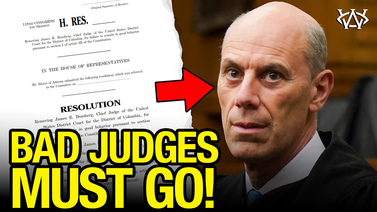 Judge Boasberg Hit with REMOVAL Resolution in Congress!