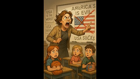 USA teachers now teach hate for America😹#circususa #mrsetko #wokeusa #brainwashed #usaschools