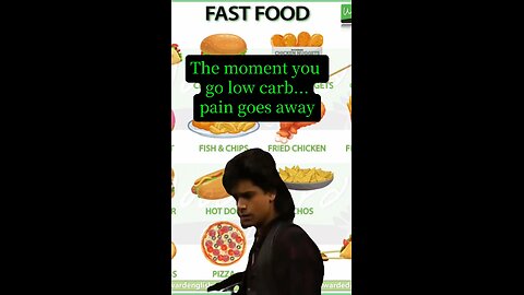 The moment you go low carb