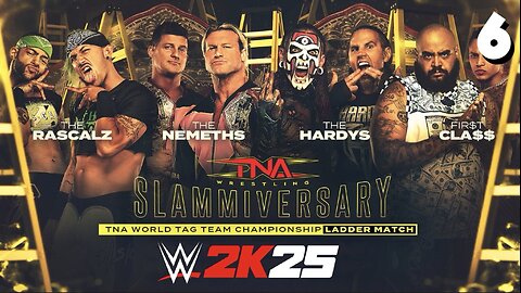 WWE 2K25 TNA Slammiversary 2025 - Match 6: New Champ!