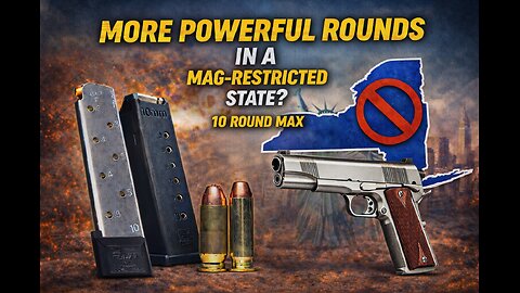10 Rounds MAX in New York… So Why NOT Carry 10mm or .45 ACP?
