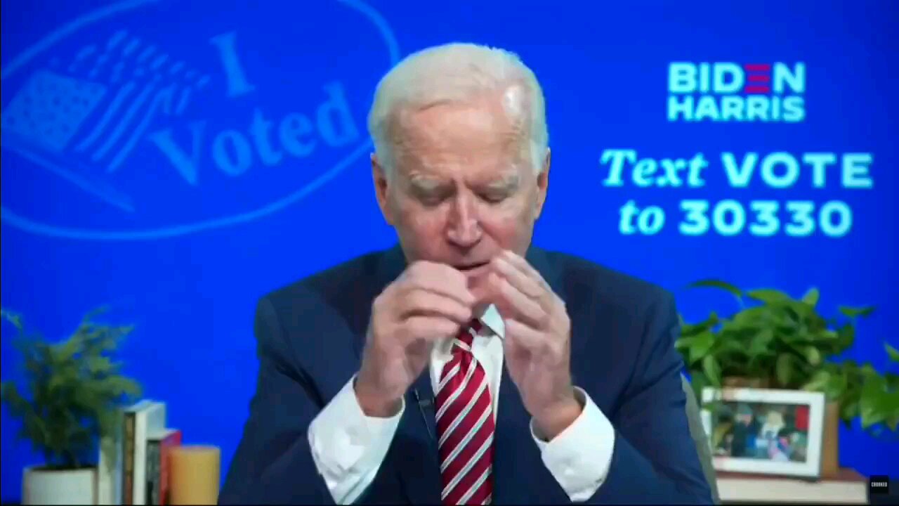 Biden's Got This Organized