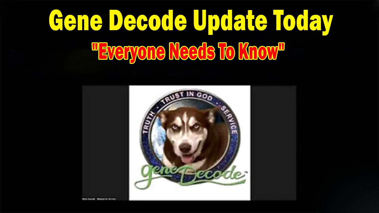 Gene Decode & Tom Numbers Update Apr 13: "What Will Happen Next"