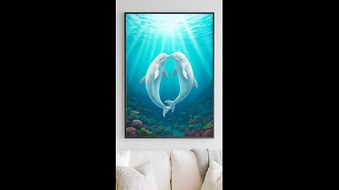 Ocean Love – White Dolphins in a Crystal Sea