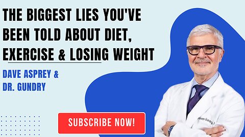 The BIGGEST LIES You've Been Told About Diet, Exercise & Losing Weight | Dave Asprey & Dr. Gundry