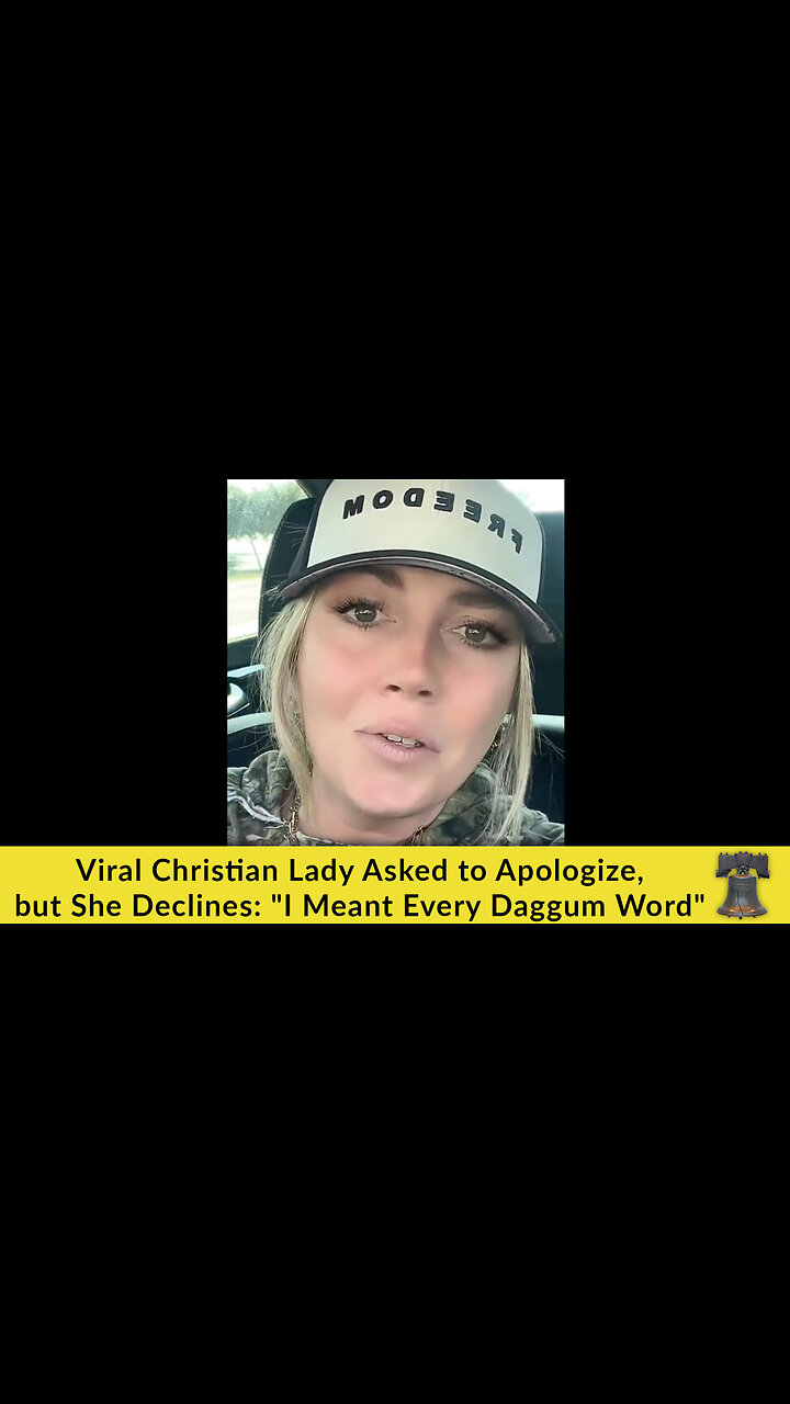 Viral Christian Lady Asked to Apologize, but She Declines: I Meant Every Daggum Word