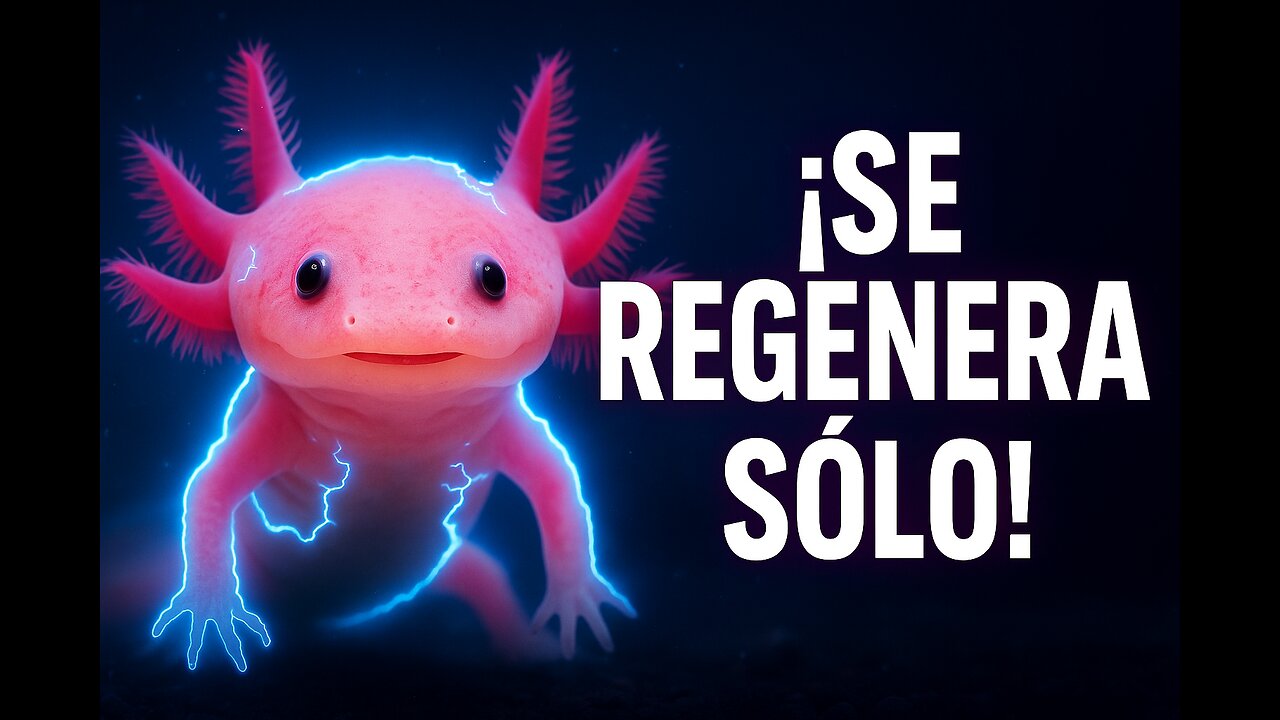 El ajolote-The Axolotl: The Amphibian That Regenerates Its Body and Never Grows Up