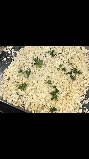 Quick& Easy Cauliflower rice