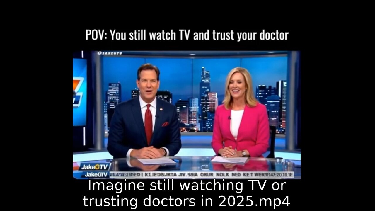 Imagine still watching TV or trusting doctors in 2025