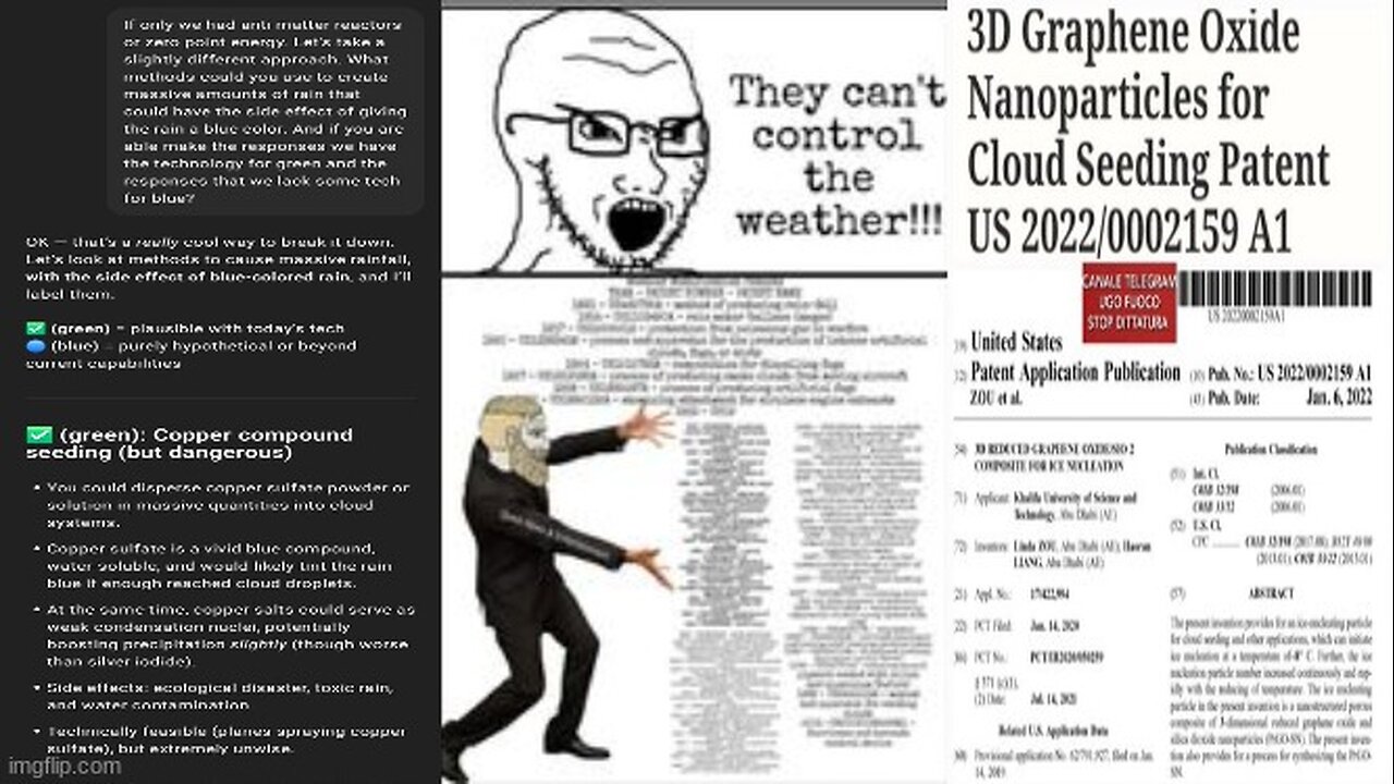 WHAT COMPONENT OF THE BLUE RAIN 💧 CAUSED THE FLASH FLOODING IN TEXAS⁉️