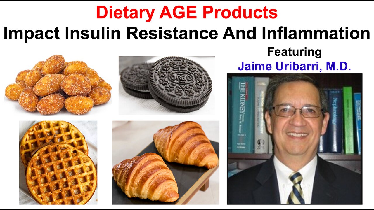 Dietary AGE Products Impact Insulin Resistance And Inflammation: Jaime Uribarri, M.D.