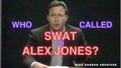 Flashback: SWAT Team Called On Alex Jones During 1998 Commissioners Court Hearing