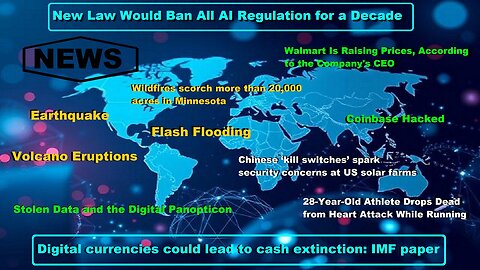 New Law Would Ban All AI Regulation for 10 years (Time for Mass Mind Control?), More