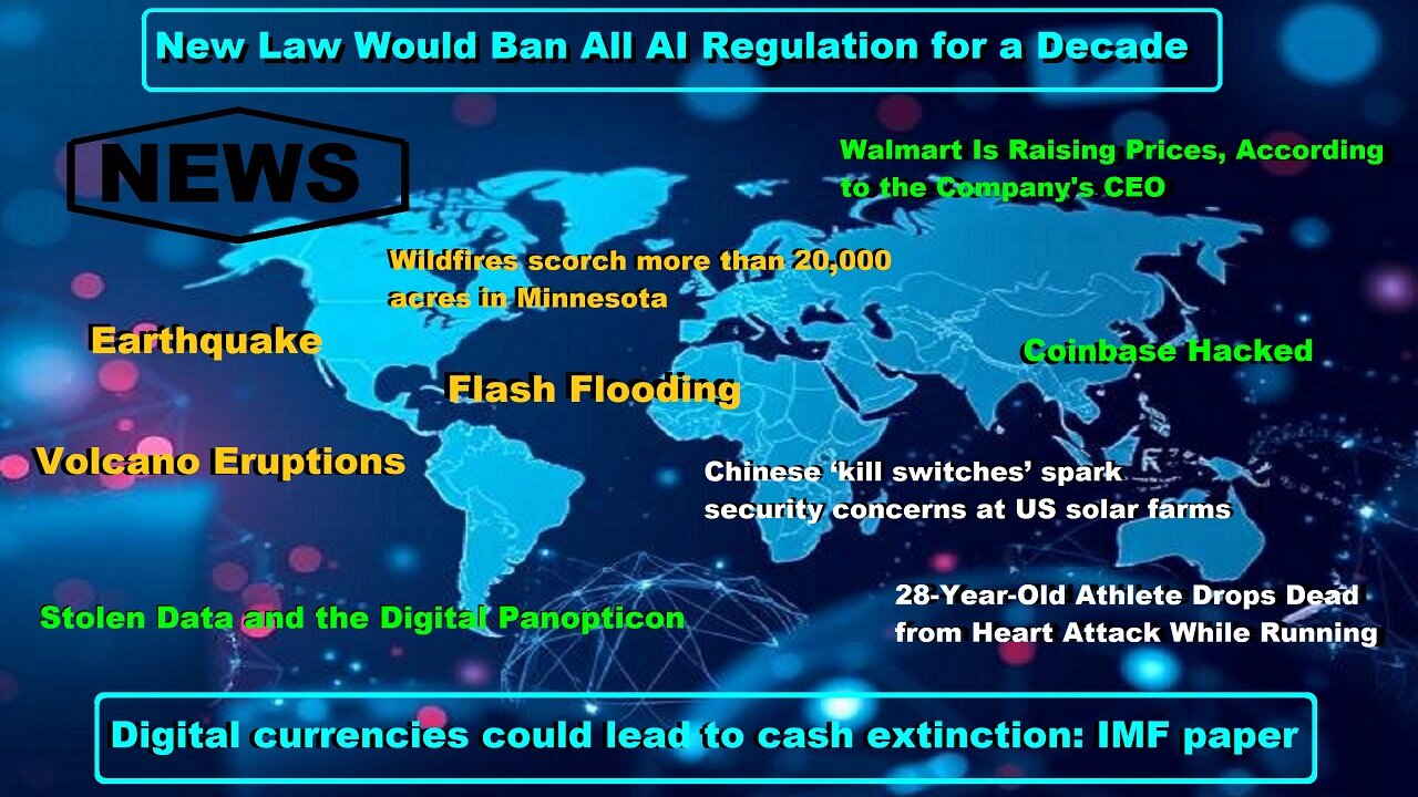 New Law Would Ban All AI Regulation for 10 years (Time for Mass Mind Control?), More