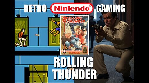 Rolling Thunder (NES): Return to the 1960s with BrightGaming to Save the World from the Terrorists