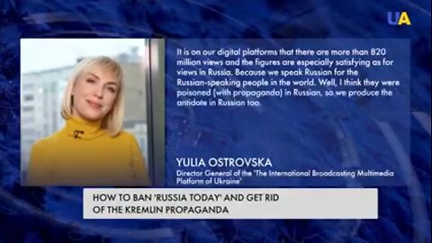 Foreign Minister of Ukraine Dmitry Kuleba called on Western partners to ban the broadcasting of th