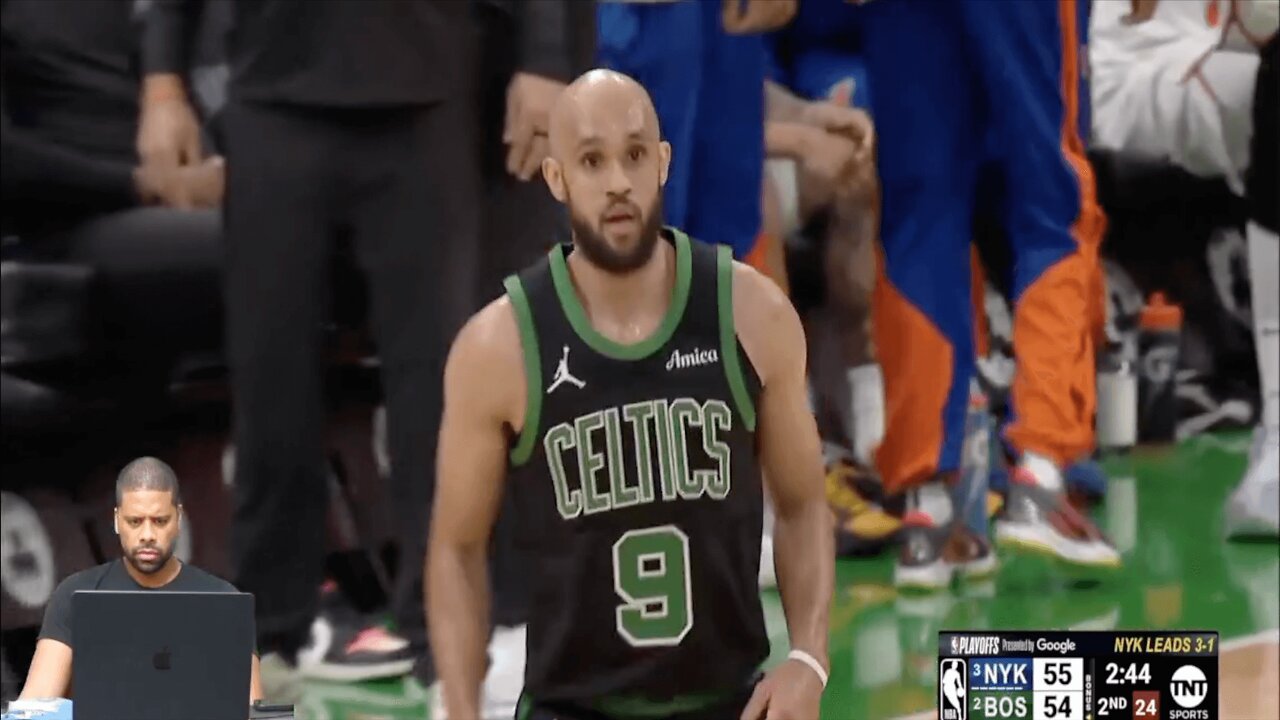 CHANNELADRIANTV Reacts To #3 KNICKS at #2 CELTICS | FULL GAME 5 HIGHLIGHTS | May 14, 2025!