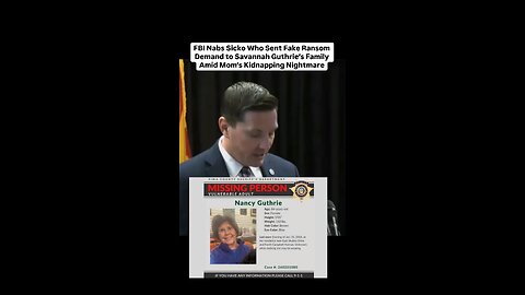 FBI Nabs Sicko Who Sent Fake Ransom Demand to Savannah Guthrie’s Family