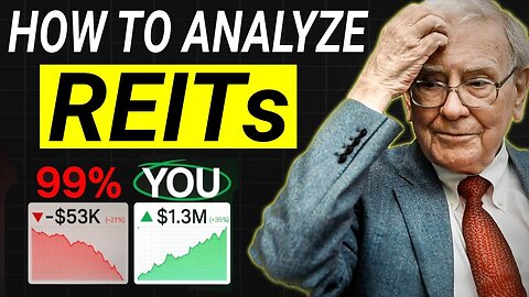 How to Analyze a REIT! (COMPLETE GUIDE + DOWNLOAD)