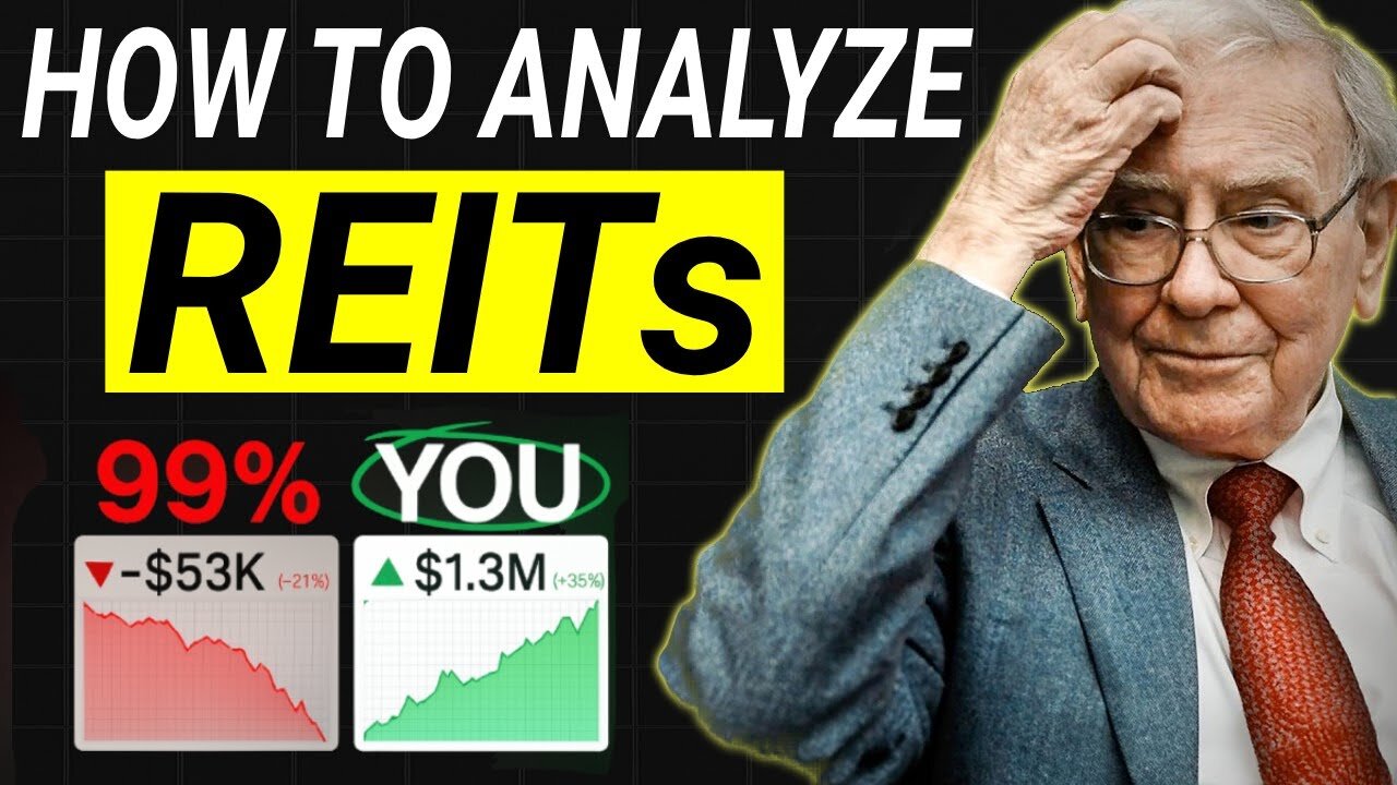 How to Analyze a REIT! (COMPLETE GUIDE + DOWNLOAD)