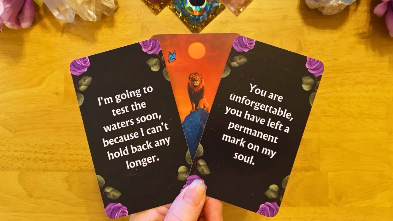 THIS PERSON IS GETTING READY TO TEST THE WATER WITH YOU 🥰 (LOVE TAROT READING) ❤️ #lovereading