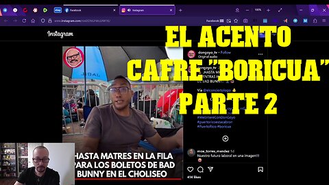 El acento cafre Boricua parte 2