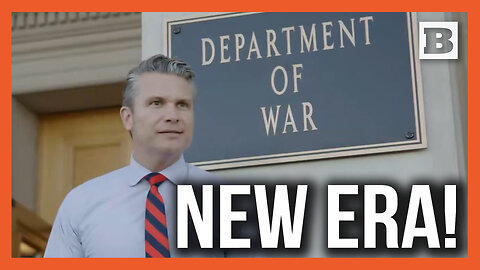 A NEW ERA! Pete Hegseth Installs New Sign for Department of War HQ