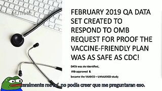 Proof Vaccines ARE Attacking Our Children❗ Jamie Lee, aPLANEtruth Re-Upload 6 Yrs Ago