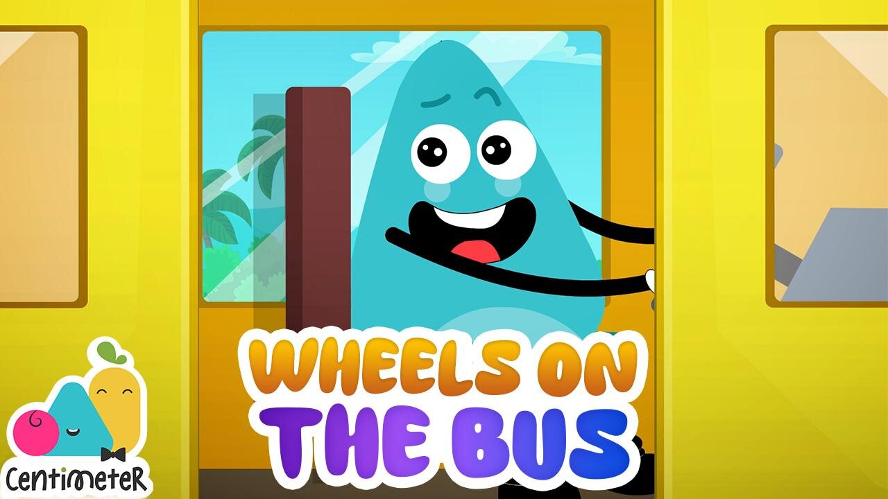 Wheels on the bus | Centimeter Nursery Rhymes
