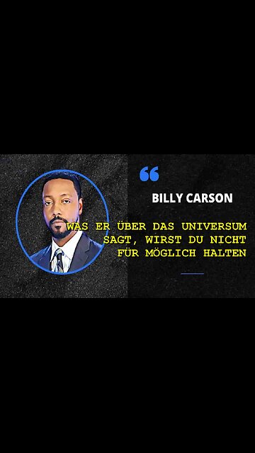 Billy Carson Deutsch - Wir leben in einer programmierten holografischen Matrix