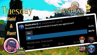 『WHM lvl 100』R&R Final Fantasy XIV | Israel/Iran Conflict, More Occult Cresent