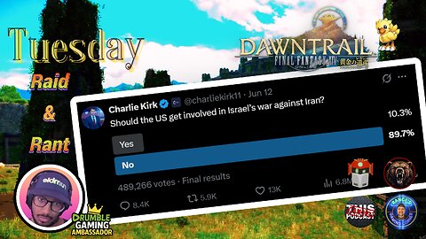 『WHM lvl 100』R&R Final Fantasy XIV | Israel/Iran Conflict, More Occult Cresent
