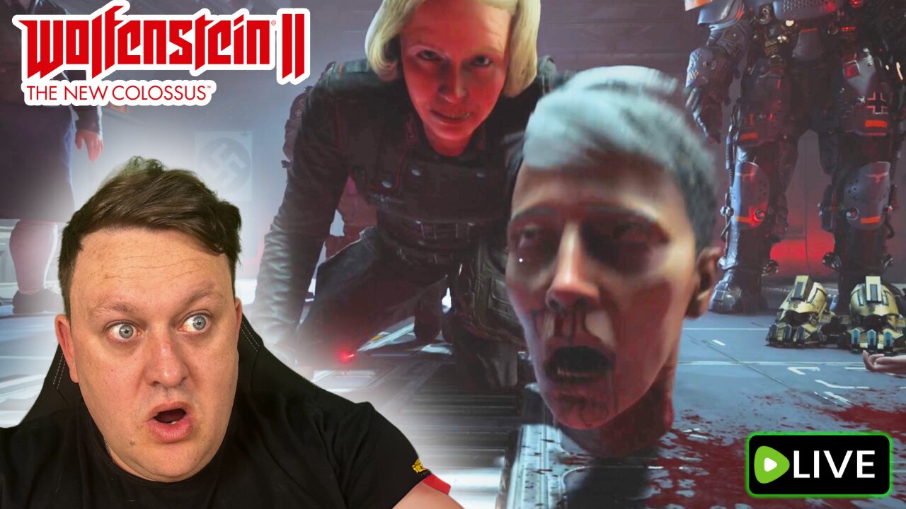 🟢Live : Wolfenstein II | We've landed in the US!