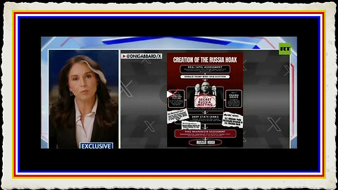 Tulsi declassifies 'years-long deep state COUP against Trump' by POTUS CIA FBI