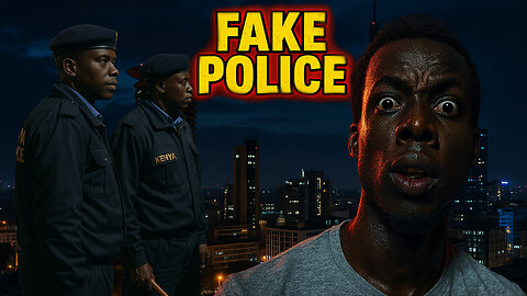 Almost Arrested by FAKE POLICE in Nairobi CBD!
