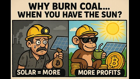 ☀️ Solar-Powered Bitcoin Mining: Profits + Green Energy in Action 🌱💰
